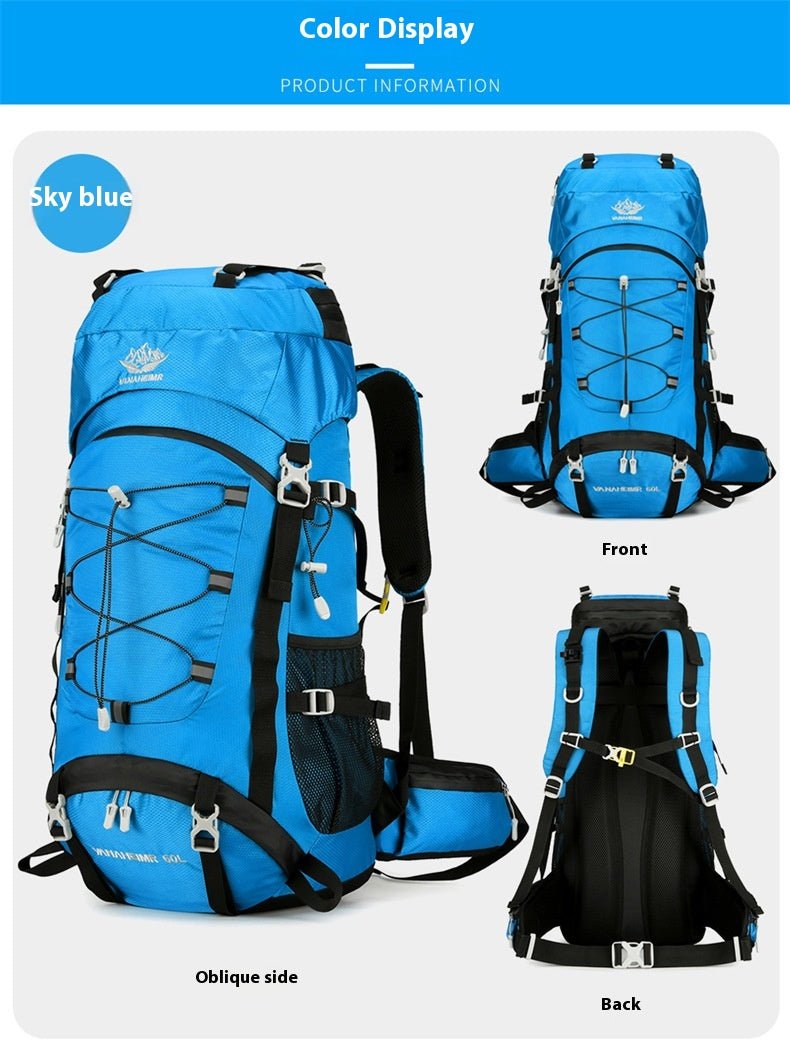 60 Liters Large Capacity Backpack - AmiraMart