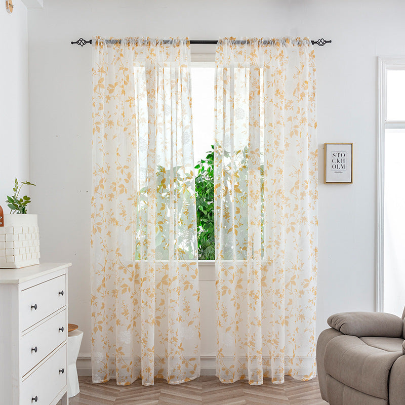 Light Transmission Decorative Curtain - AmiraMart