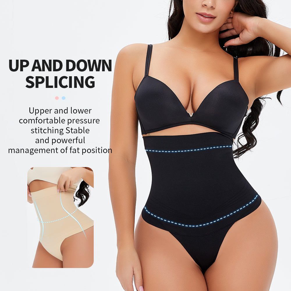 High-waisted postpartum belly shaping pants - AmiraMart