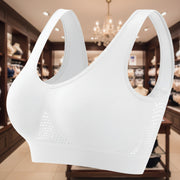 White With Chest Pad