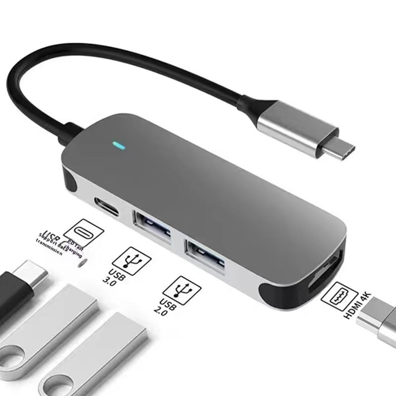 7 - in - 1 Type - C Dock – HDMI, USB 3.0 & Multi - Function Hub - AmiraMart