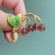 Purple gold Glass