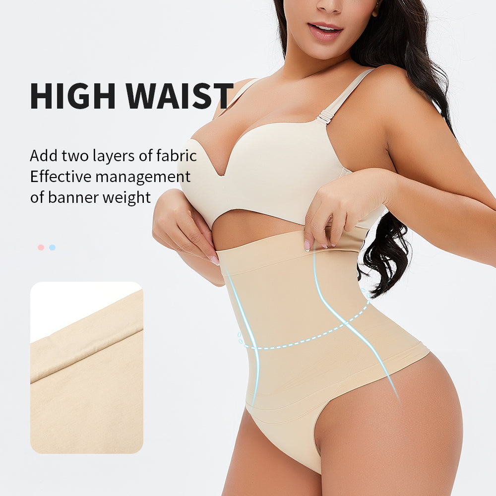 High-waisted postpartum belly shaping pants - AmiraMart