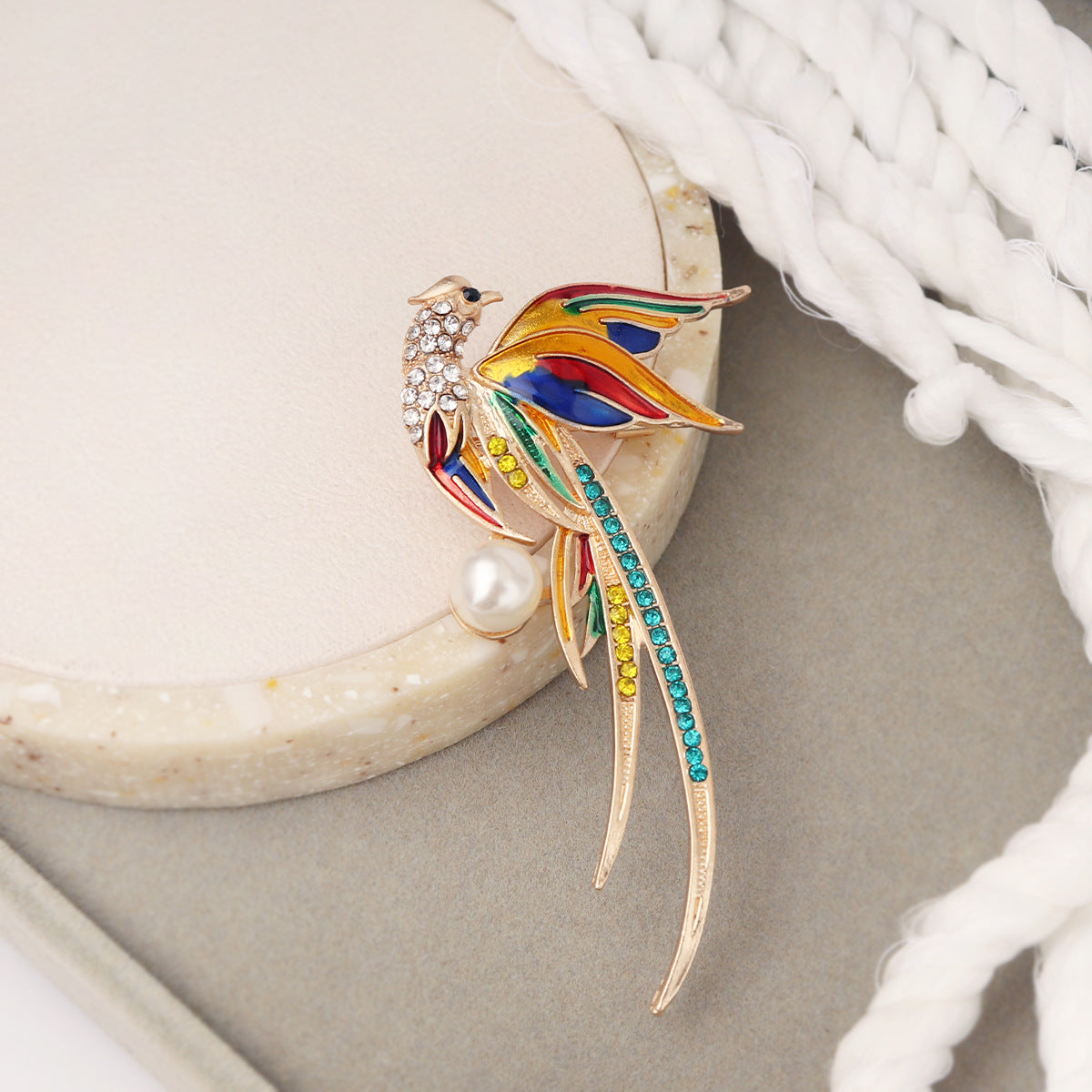 Exquisite Oil Drip Brooch Pin for Clothing Accessories - AmiraMart