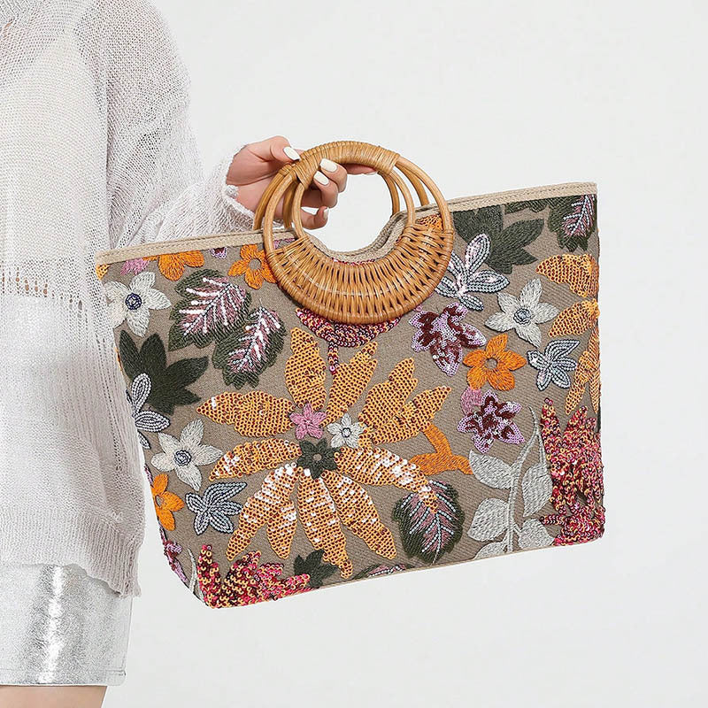 Women's Large Capacity Vintage Travel HandBag - AmiraMart