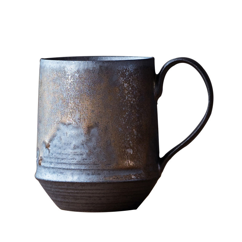 Ceramic Coffee MugGold-plated Couple's Matching Mugs - AmiraMart