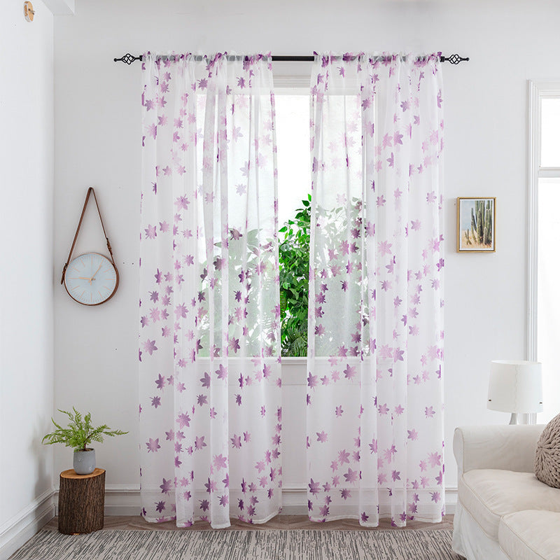 Light Transmission Decorative Curtain - AmiraMart