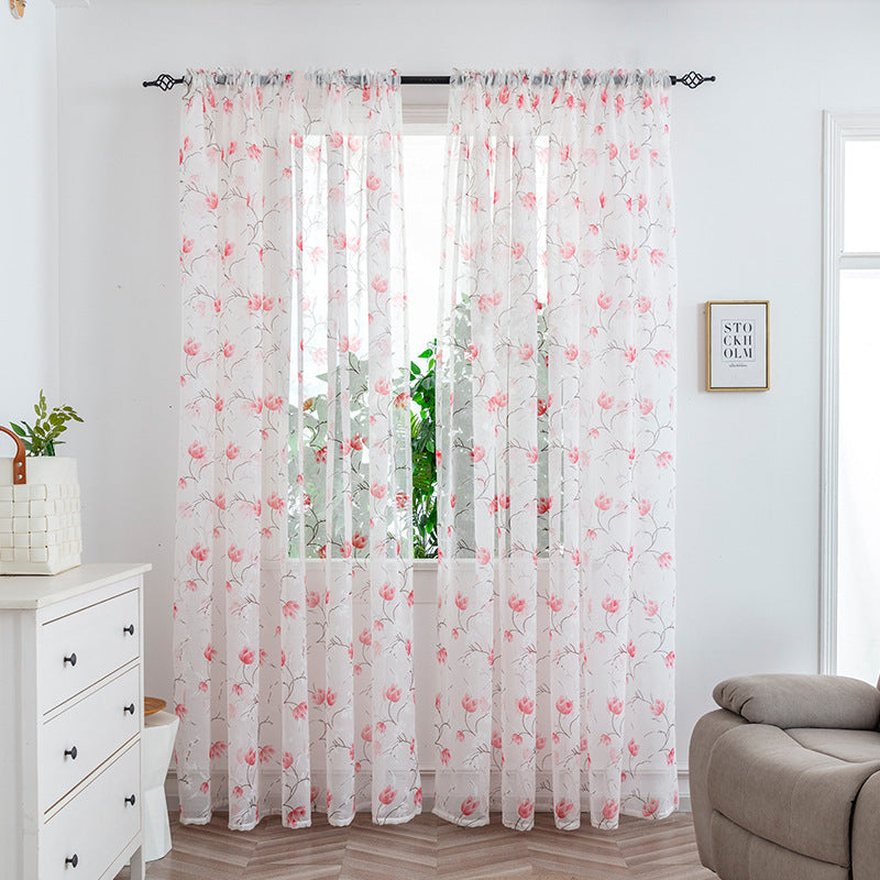 Light Transmission Decorative Curtain - AmiraMart