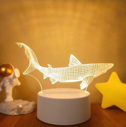 3D Lights Colorful Touch Remote Control LED Visual Lights - AmiraMart