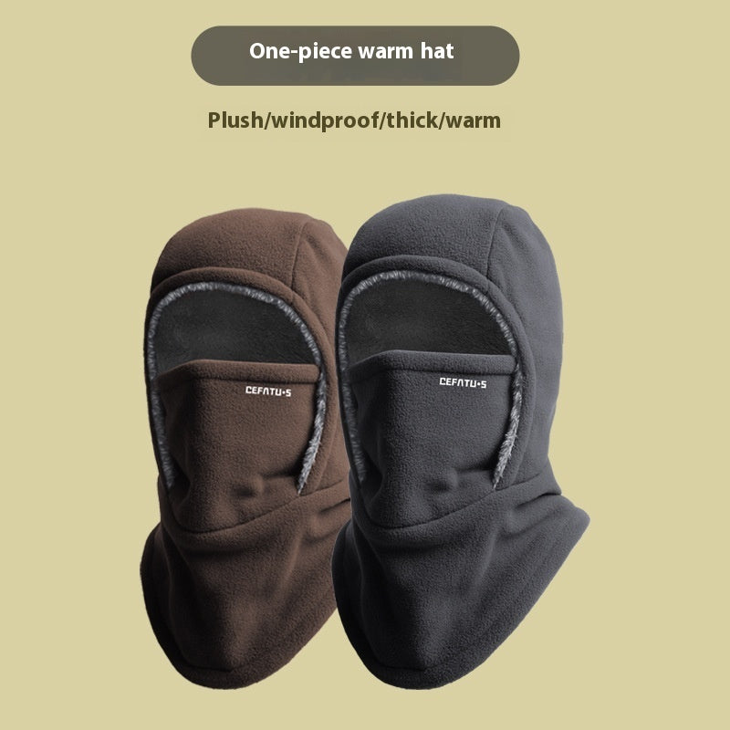 Warm Face Mask Outdoor Thermal Head Cover Hat - AmiraMart