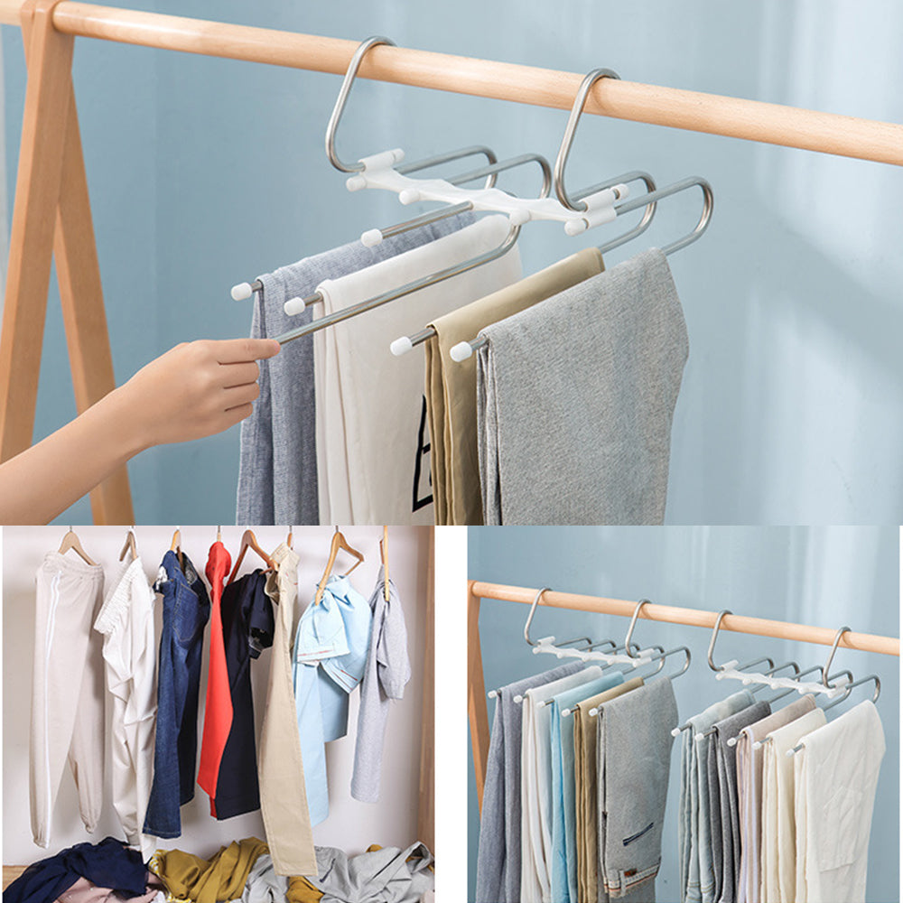 5-In-1 Space-Saving Wardrobe Organizer - AmiraMart