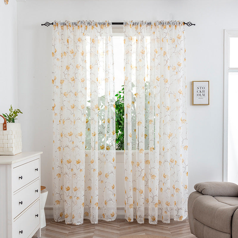 Light Transmission Decorative Curtain - AmiraMart
