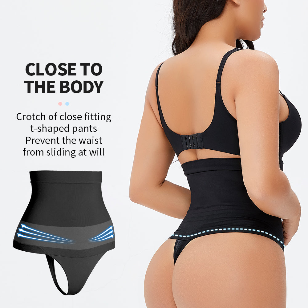 High-waisted postpartum belly shaping pants - AmiraMart