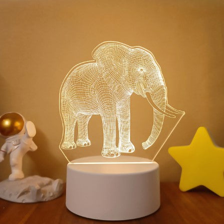 3D Lights Colorful Touch Remote Control LED Visual Lights - AmiraMart
