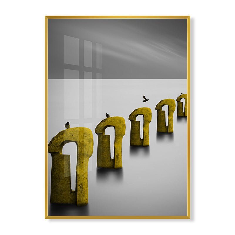 Abstract living room painting - AmiraMart