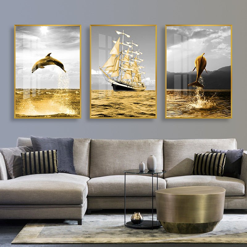 Abstract living room painting - AmiraMart