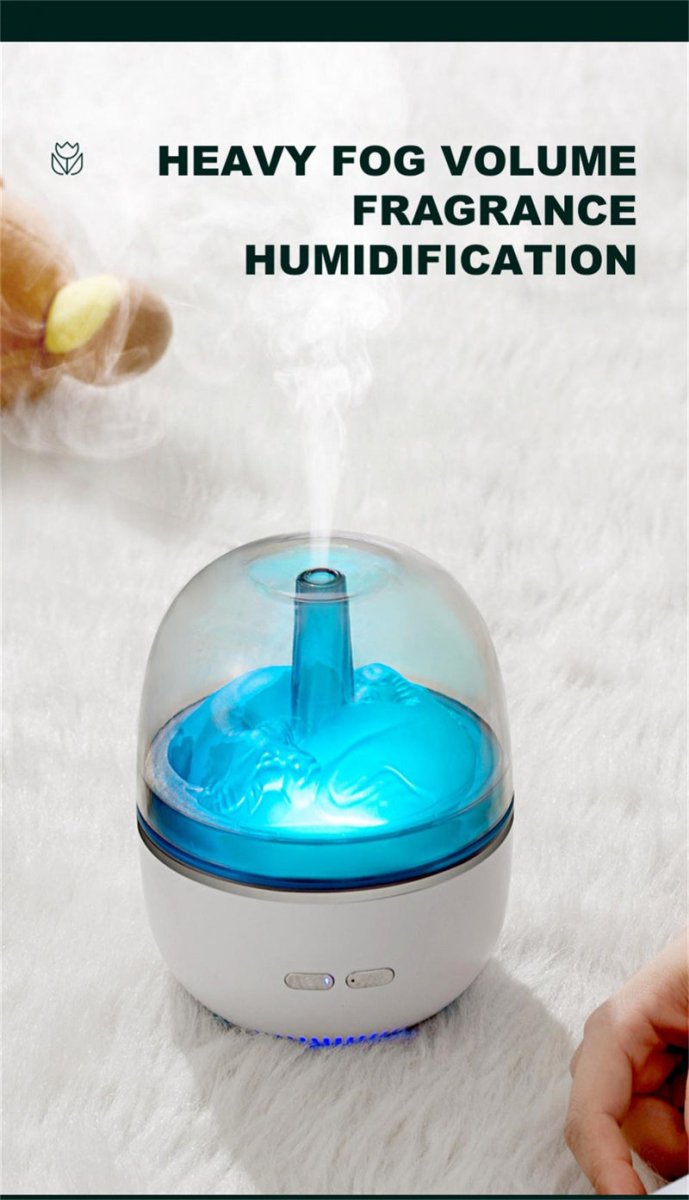 Air Humidifier Essential Oil Ultrasonic Aromatherapy Atomizer - AmiraMart
