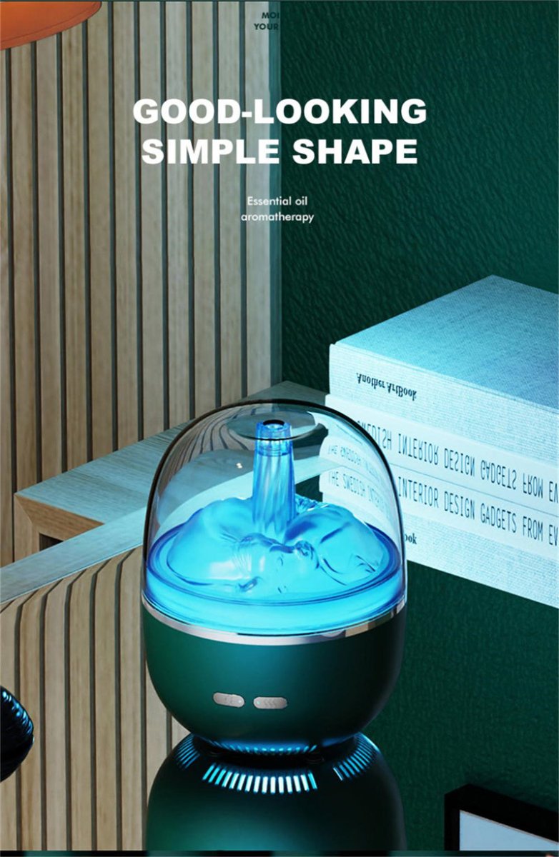 Air Humidifier Essential Oil Ultrasonic Aromatherapy Atomizer - AmiraMart