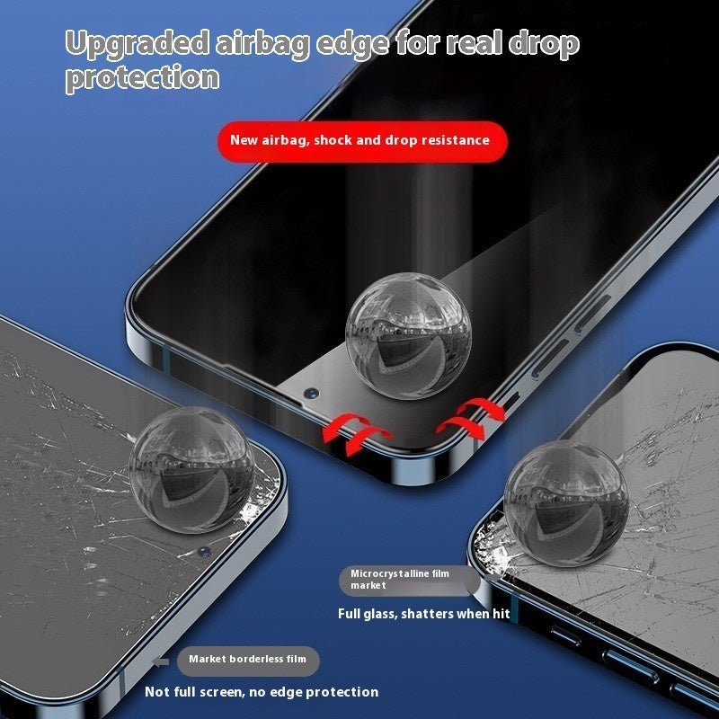 Airbag Tempered Glass Full Screen Protector - AmiraMart