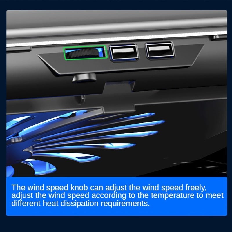 Aluminum Alloy Laptop Cooler - AmiraMart