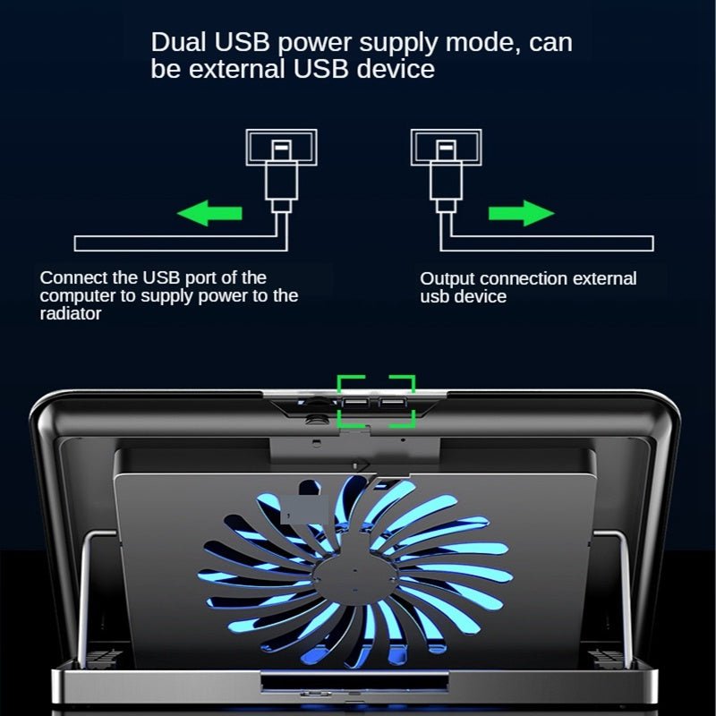 Aluminum Alloy Laptop Cooler - AmiraMart