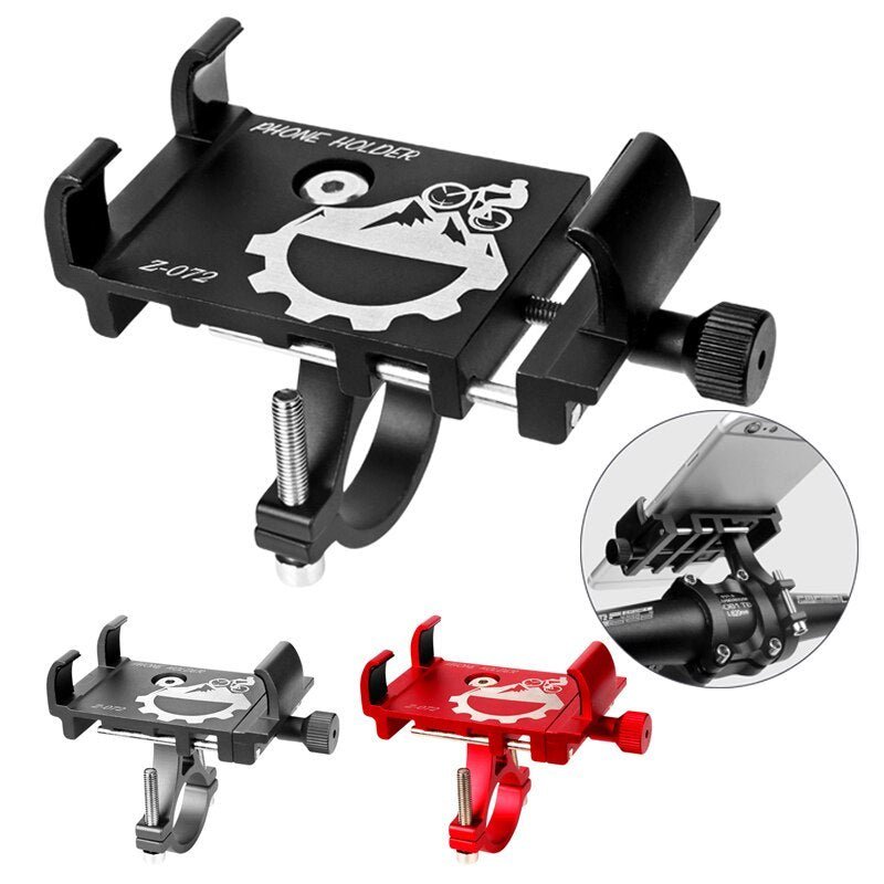 Aluminum Phone Holder – Durable & Adjustable - AmiraMart