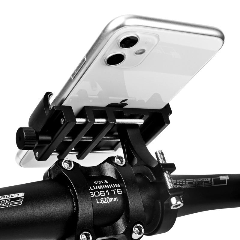 Aluminum Phone Holder – Durable & Adjustable - AmiraMart