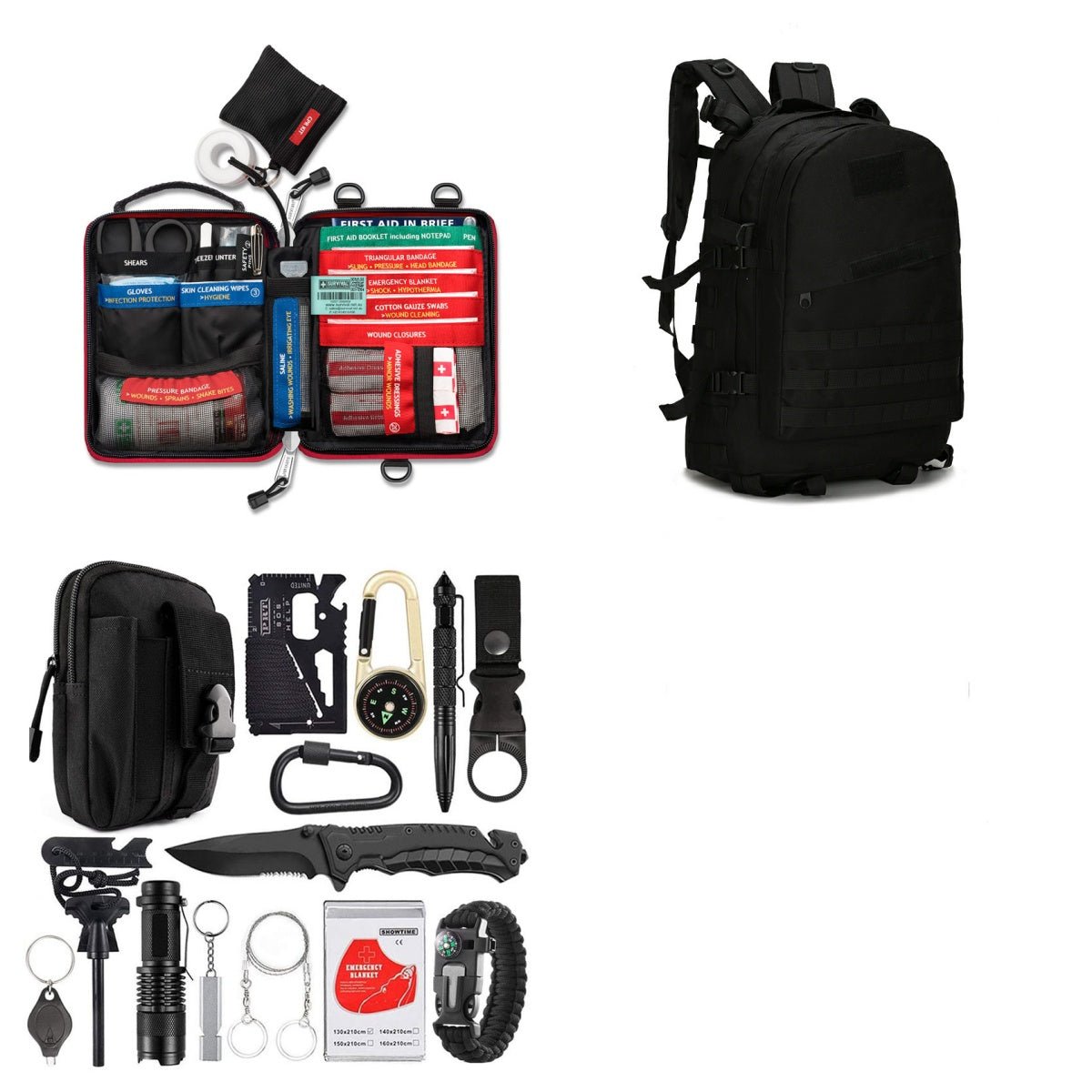 Wild Survival Equipment Sos Self - Defense Supplies - AmiraMart