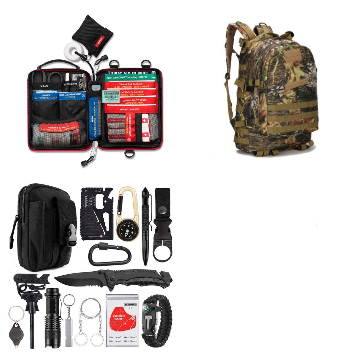Wild Survival Equipment Sos Self - Defense Supplies - AmiraMart