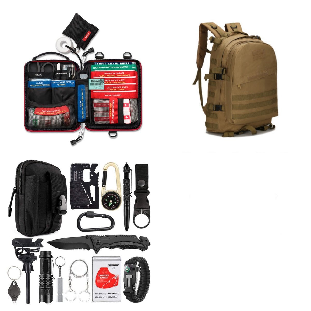 Wild Survival Equipment Sos Self - Defense Supplies - AmiraMart