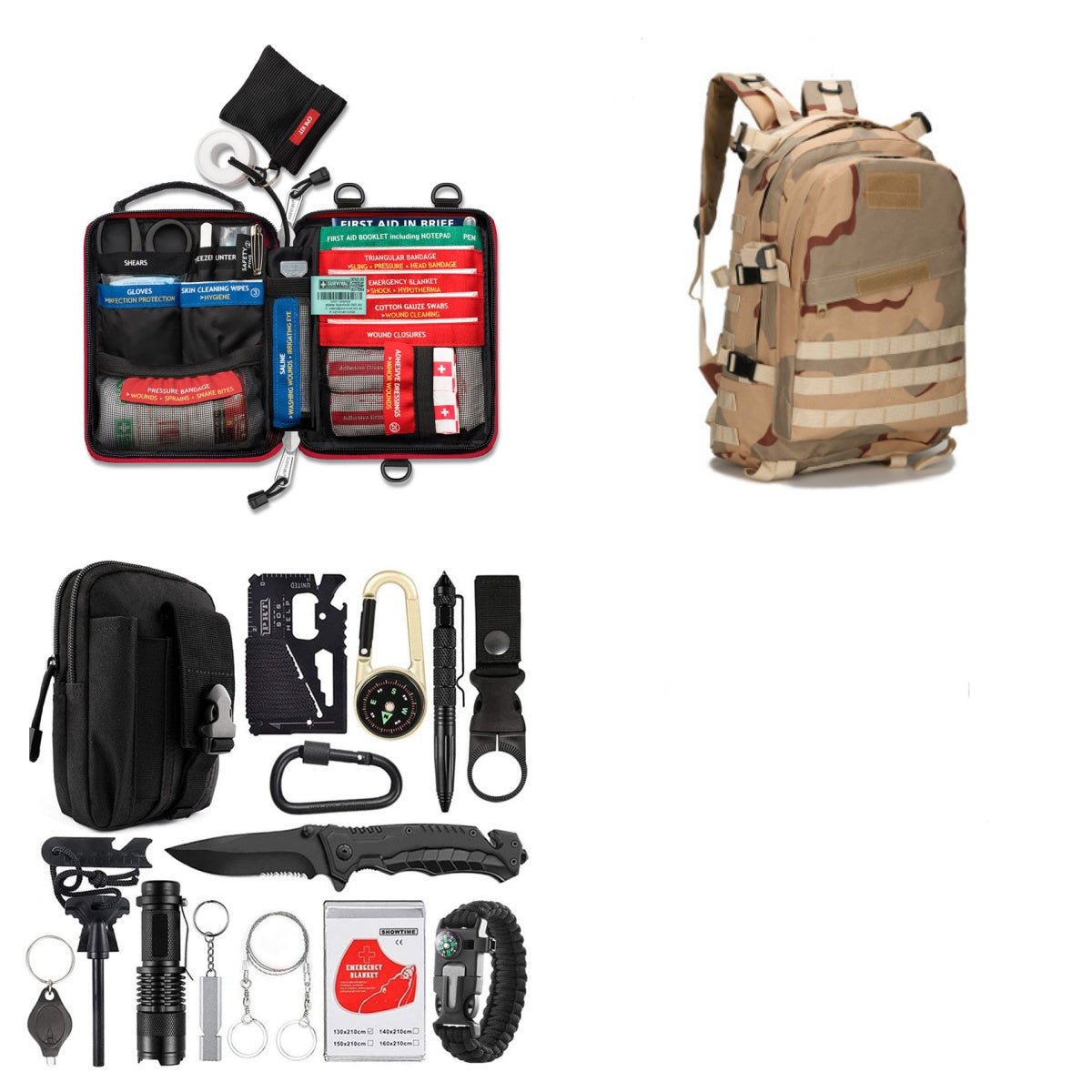 Wild Survival Equipment Sos Self - Defense Supplies - AmiraMart