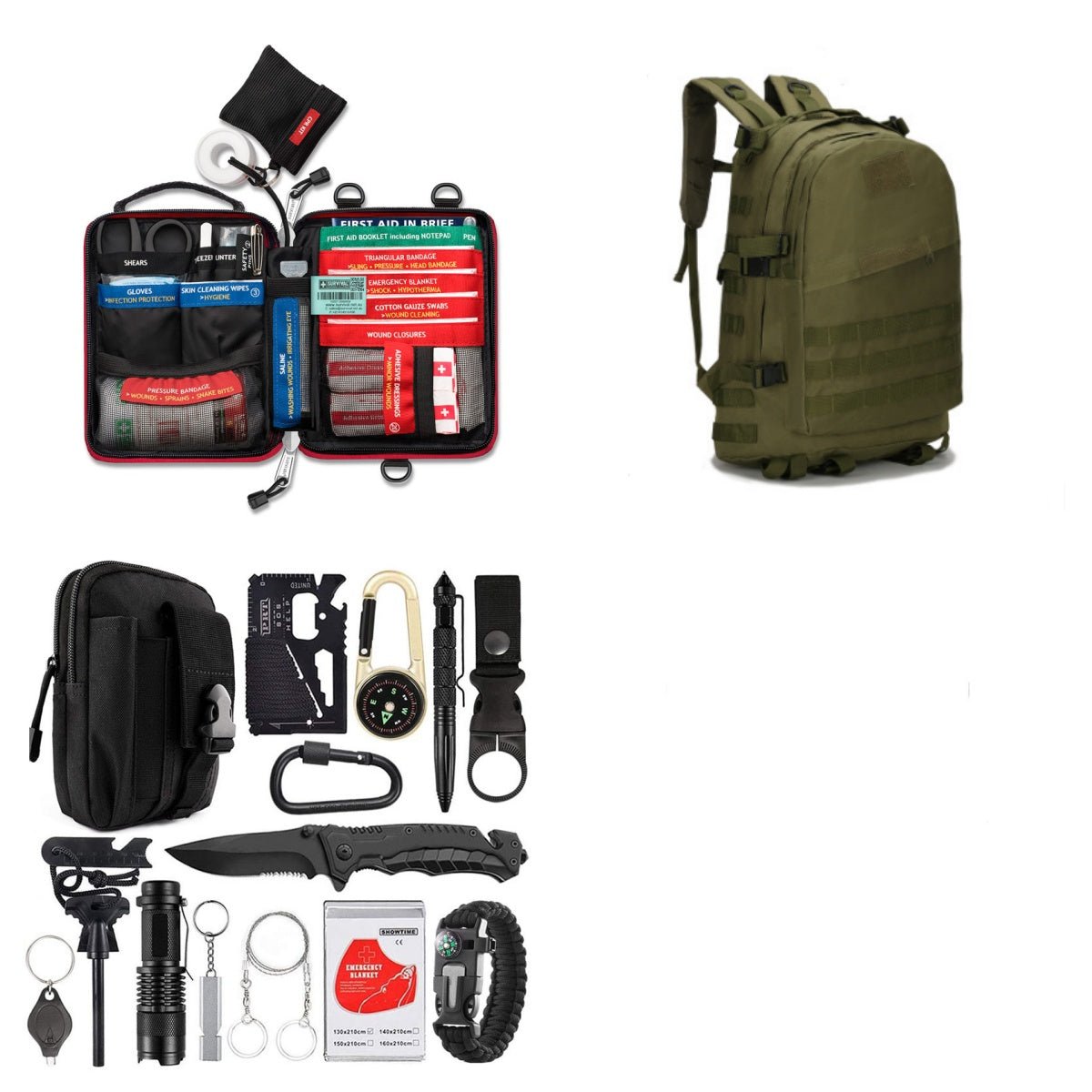 Wild Survival Equipment Sos Self - Defense Supplies - AmiraMart
