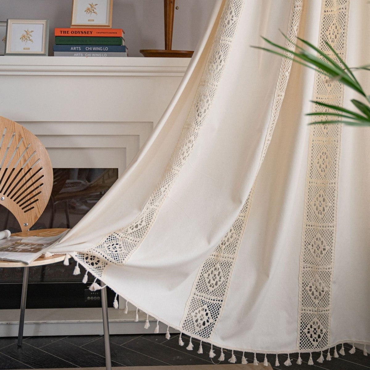 American Crochet Mesh Curtain - AmiraMart