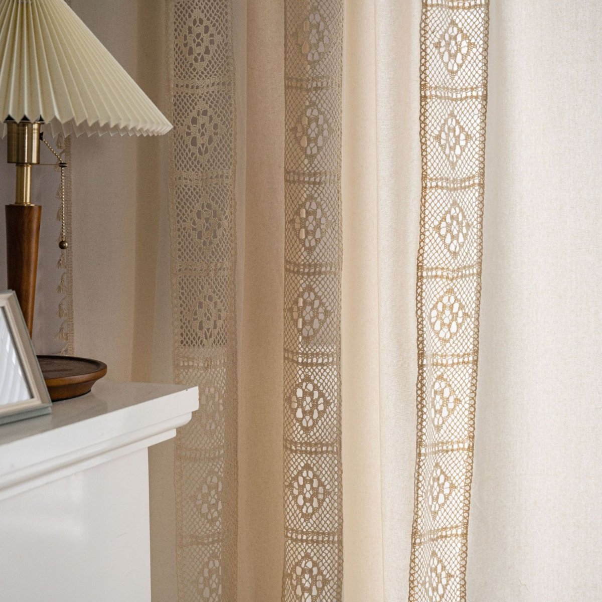 American Crochet Mesh Curtain - AmiraMart