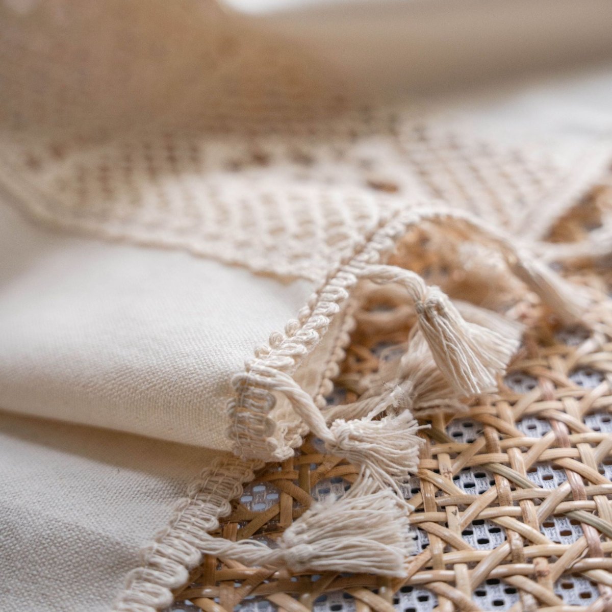 American Crochet Mesh Curtain - AmiraMart