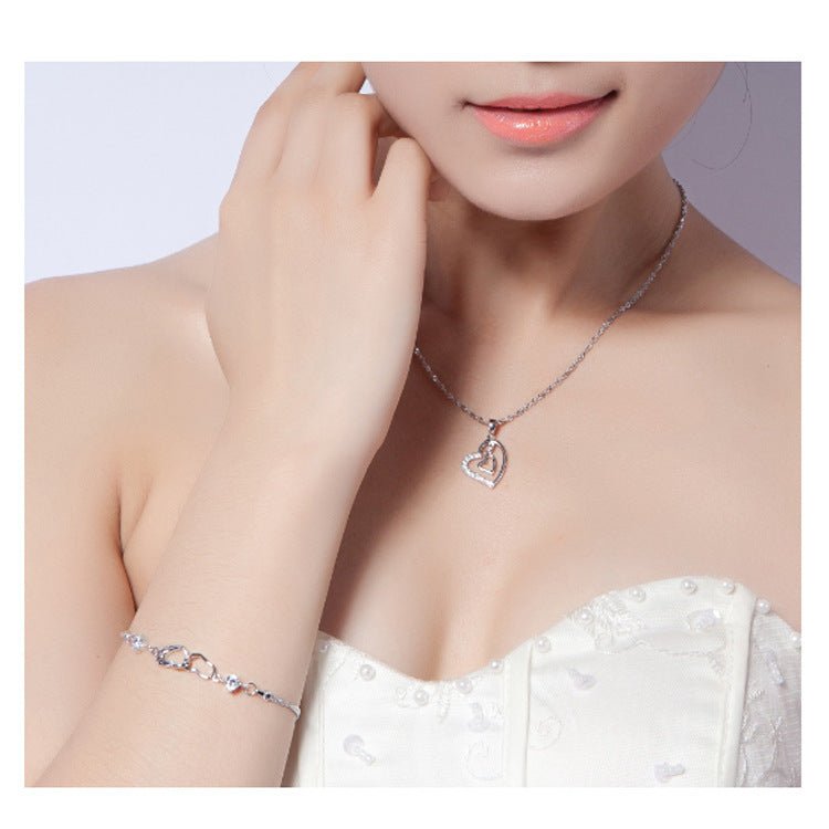 Amethyst silver bracelet - AmiraMart