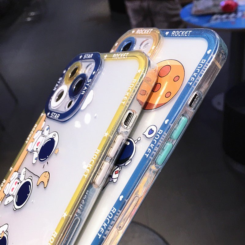Angel Eye Astronaut All Inclusive Soft Phone Case - AmiraMart