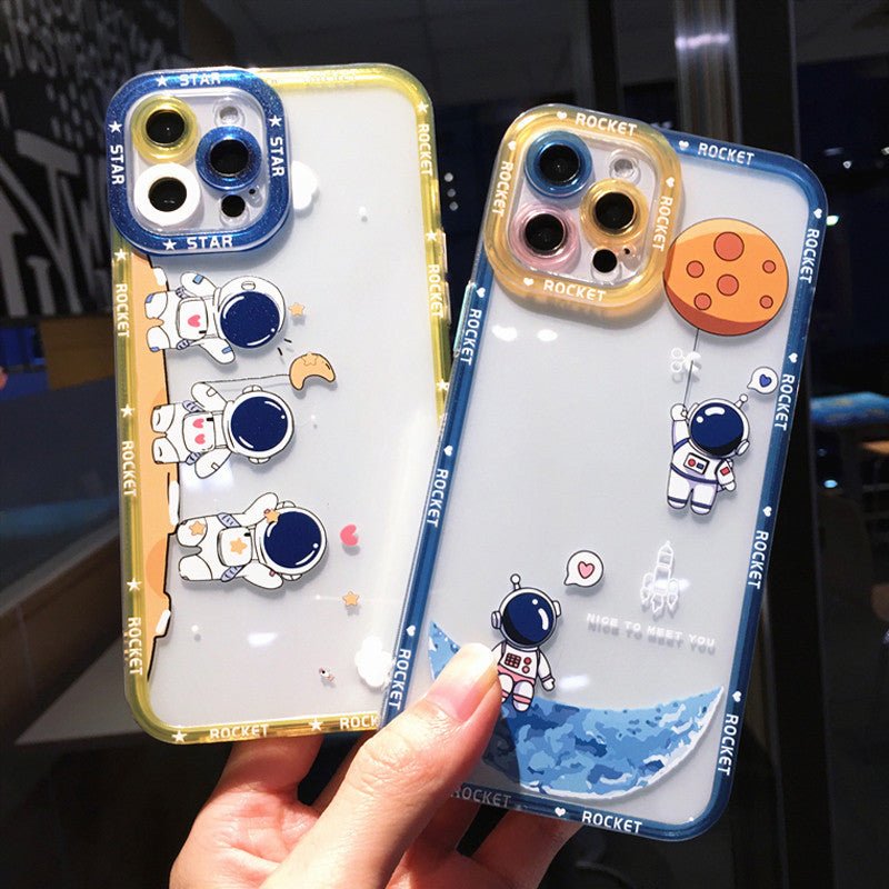 Angel Eye Astronaut All Inclusive Soft Phone Case - AmiraMart