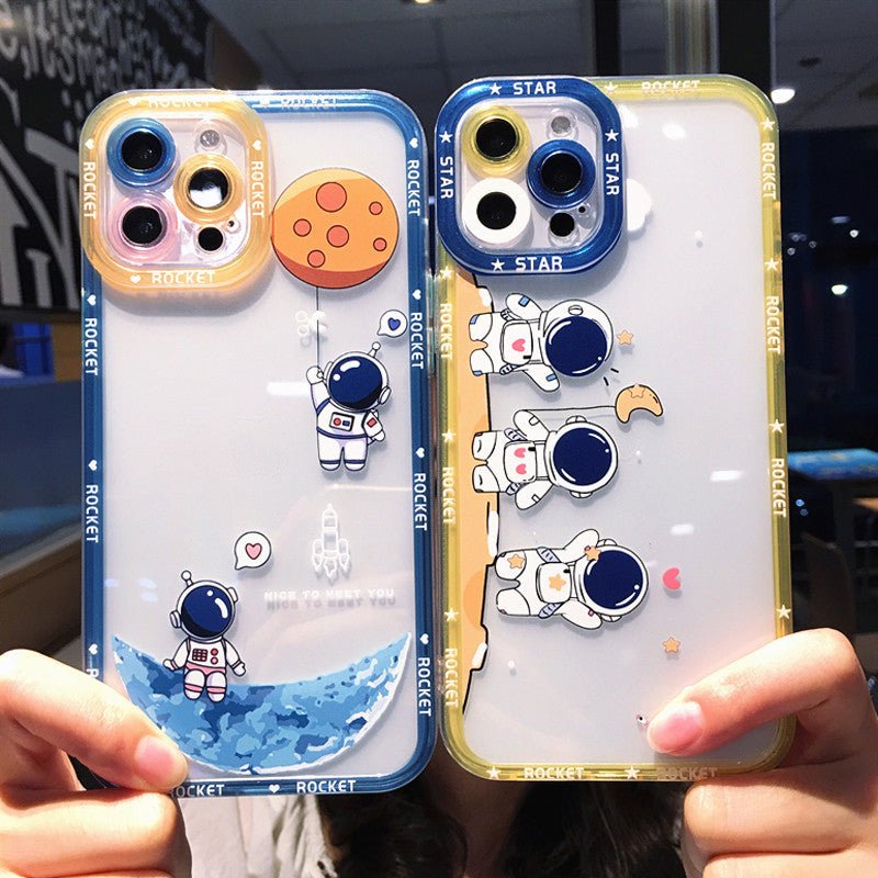 Angel Eye Astronaut All Inclusive Soft Phone Case - AmiraMart