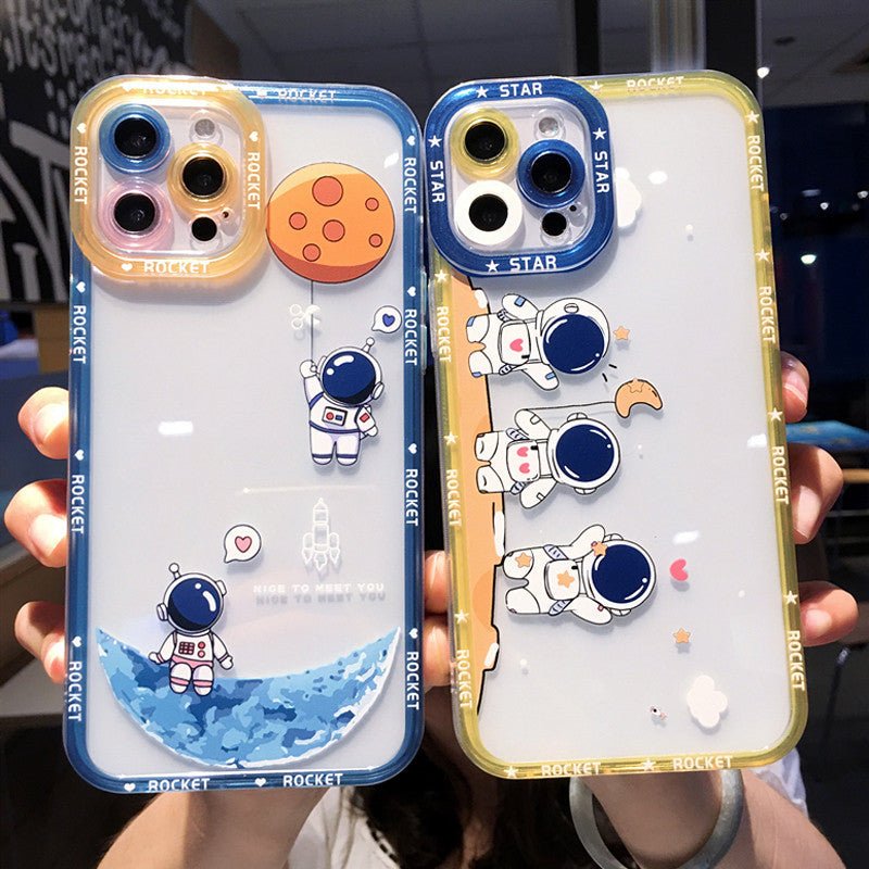 Angel Eye Astronaut All Inclusive Soft Phone Case - AmiraMart
