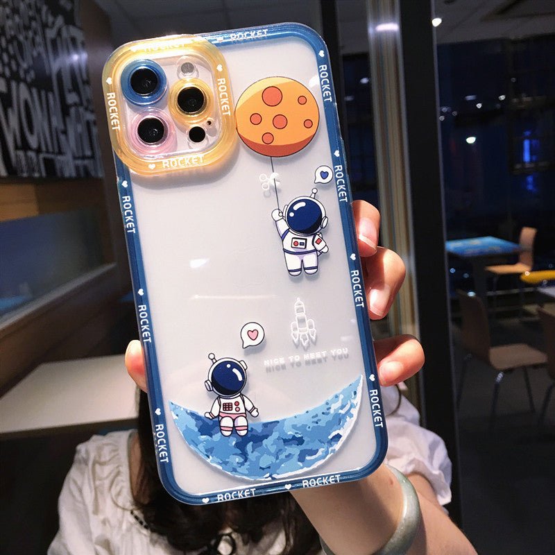 Angel Eye Astronaut All Inclusive Soft Phone Case - AmiraMart