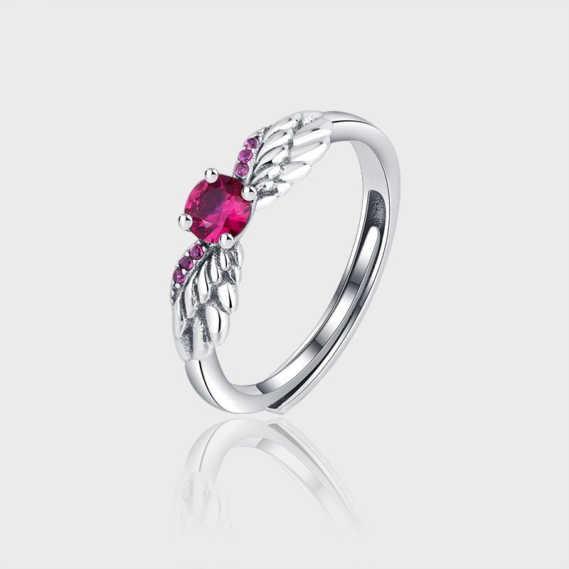 Angel's Wing Index Finger Ring Female - AmiraMart