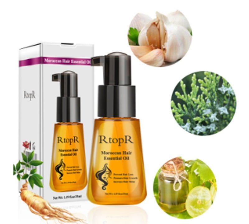 Anti - hair Loss Product Moroccan Hair Essential Oil 35ml - AmiraMart