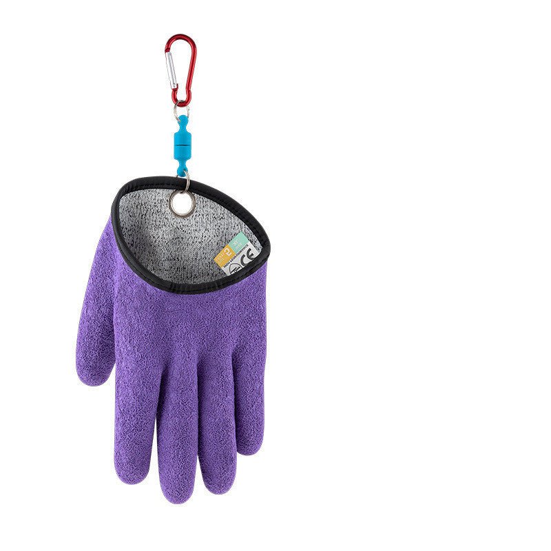 Anti - Slip Fishing Gloves – Puncture & Scrape Protection - AmiraMart