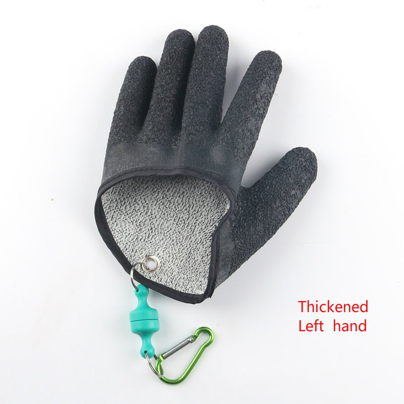 Anti - Slip Fishing Gloves – Puncture & Scrape Protection - AmiraMart