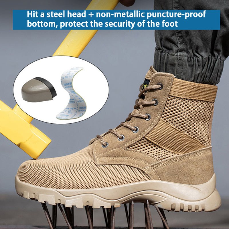 Anti - smashing Anti - piercing Safety Shoes - AmiraMart