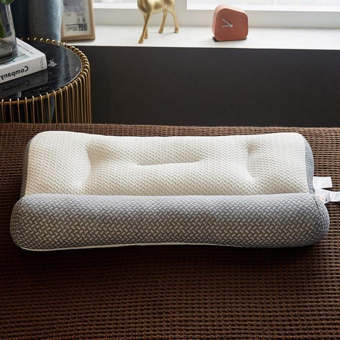 Anti - traction Soybean Fiber Pillow Neck Protection Pillow Simple Health Comfort - AmiraMart