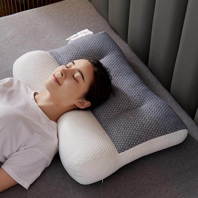 Anti - Traction Zoned Knitted Neck Support Pillow Insert - AmiraMart