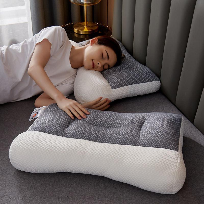Anti - Traction Zoned Knitted Neck Support Pillow Insert - AmiraMart