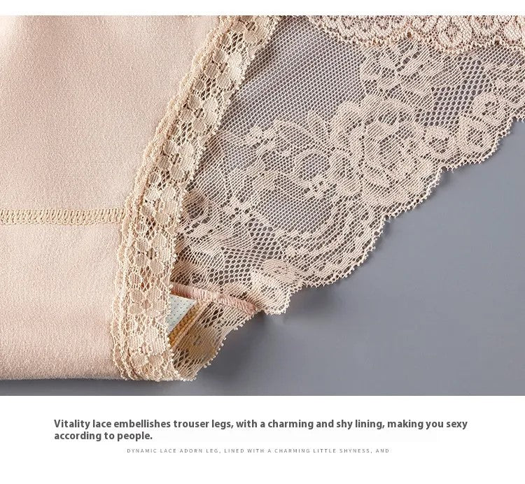 Antibacterial Crotch Sexy Lace Underwear - AmiraMart